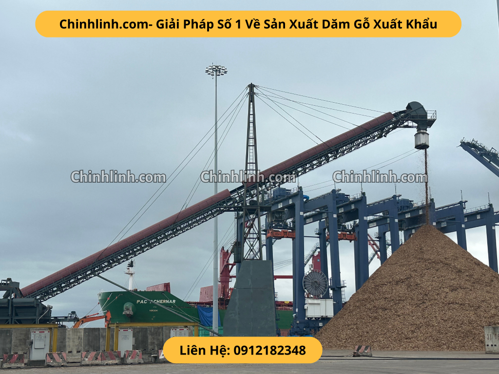 Dăm gỗ xuất khẩu